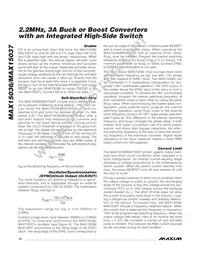 MAX15037ATE/V+T Datasheet Page 12
