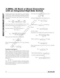 MAX15037ATE/V+T Datasheet Page 18