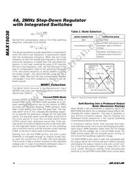 MAX15038ETG+T Datasheet Page 16