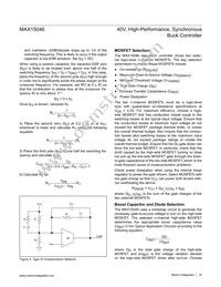 MAX15046CAEE+T Datasheet Page 18