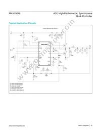 MAX15046CAEE+T Datasheet Page 20