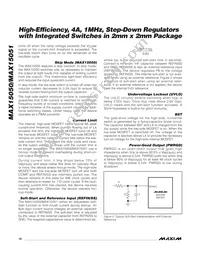 MAX15051EWE+T Datasheet Page 10