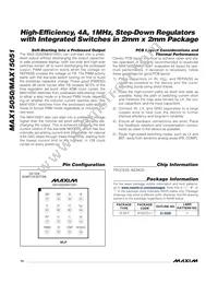 MAX15051EWE+T Datasheet Page 14