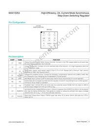 MAX15053AEWL+T Datasheet Page 9