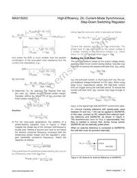 MAX15053AEWL+T Datasheet Page 18