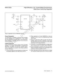 MAX15053AEWL+T Datasheet Page 19