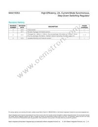 MAX15053AEWL+T Datasheet Page 21