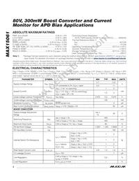 MAX15061ATE+T Datasheet Page 2