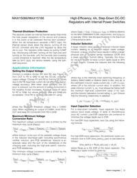 MAX15066EWE+TG1D Datasheet Page 13