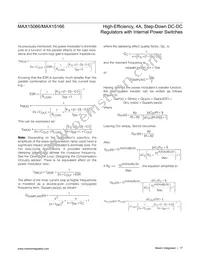 MAX15066EWE+TG1D Datasheet Page 17