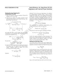 MAX15066EWE+TG1D Datasheet Page 19