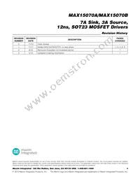 MAX15070BEUT+T Datasheet Page 9