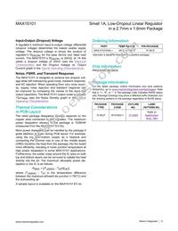 MAX15101EWL+T Datasheet Page 9