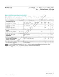 MAX15102EWL+T Datasheet Page 4