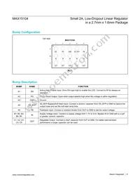 MAX15104EWL+T Datasheet Page 6