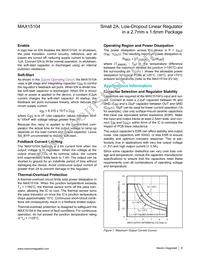 MAX15104EWL+T Datasheet Page 8