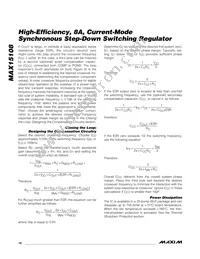 MAX15108EWP+T Datasheet Page 16