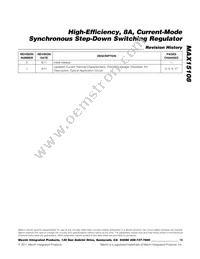 MAX15108EWP+T Datasheet Page 19