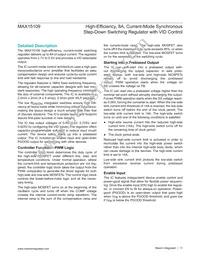 MAX15109EWP+T Datasheet Page 11