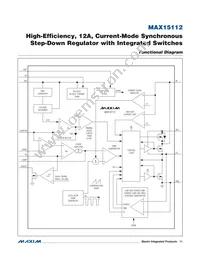 MAX15112EWG+T Datasheet Page 11