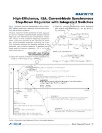 MAX15112EWG+T Datasheet Page 19