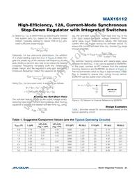 MAX15112EWG+T Datasheet Page 20