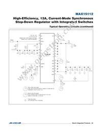 MAX15112EWG+T Datasheet Page 22