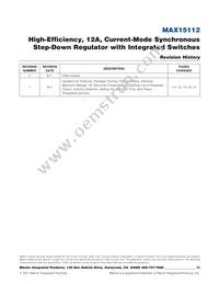 MAX15112EWG+T Datasheet Page 23