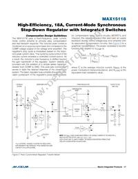 MAX15118EWI+T Datasheet Page 17