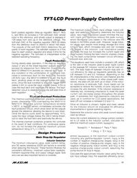 MAX1513AETP+ Datasheet Page 17