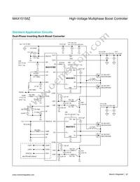 MAX15158ZATJ+ Datasheet Page 22