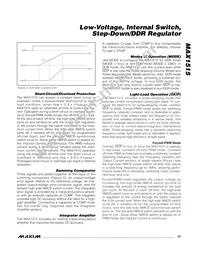 MAX1515ETG+T Datasheet Page 15