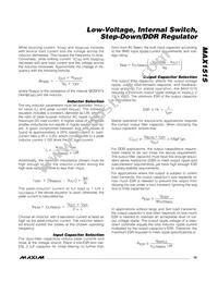 MAX1515ETG+T Datasheet Page 19