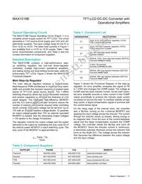 MAX1518BETJ+C3V Datasheet Page 11