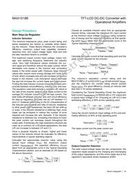 MAX1518BETJ+C3V Datasheet Page 18