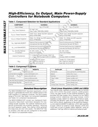MAX1533AETJ+TG075 Datasheet Page 16