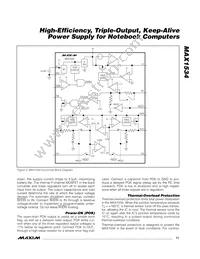 MAX1534ETE+T Datasheet Page 11