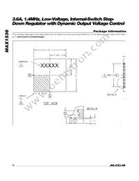 MAX1536ETI+T Datasheet Page 18