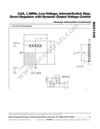 MAX1536ETI+T Datasheet Page 19