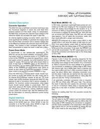 MAX153EAP-T Datasheet Page 8
