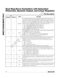 MAX1541ETL+T Datasheet Page 16