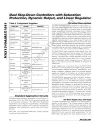 MAX1541ETL+T Datasheet Page 22