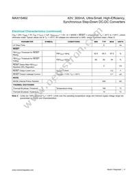 MAX15462AATA+ Datasheet Page 4