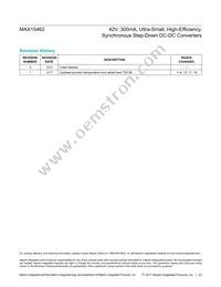 MAX15462AATA+ Datasheet Page 23