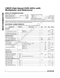 MAX154BCAG+T Datasheet Page 2
