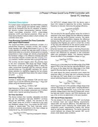 MAX15569GTG+T Datasheet Page 15