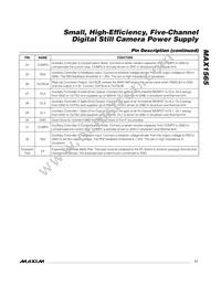 MAX1565ETJ+ Datasheet Page 11