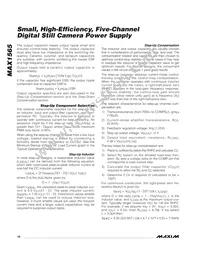 MAX1565ETJ+ Datasheet Page 18