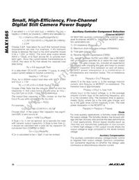 MAX1565ETJ+ Datasheet Page 20