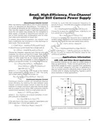 MAX1565ETJ+ Datasheet Page 21